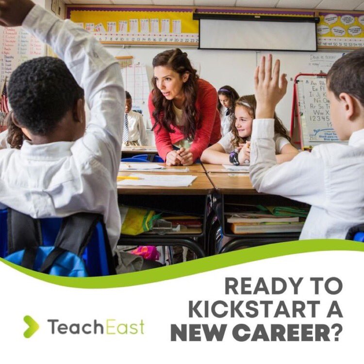Interested in the best career? Want to be given the best possible start to the best career? Get in touch with us and let <a href="/Teach_East_/">TeachEastTraining</a> help you!