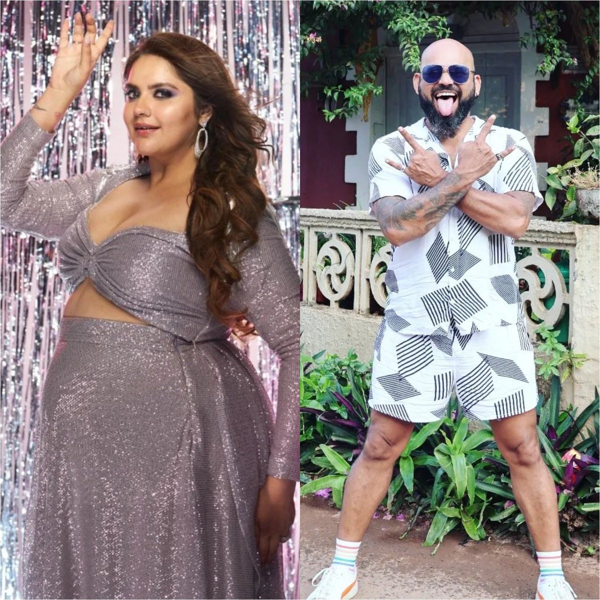 Gupshup24x7's tweet photo. Meet the Jhalak Dikhhla Jaa 11 Contestants and their Choreographers!
#ShivThakare-#RomshaSingh
#ShoaibIbrahim-#AnuradhaIyengar
#TanishaMukherjee-#TarunRajNihalani
#AnjaliAnand-#DannyFernandes
#JhalakDikhhlaJaa #JhalakDikhlaJaa11 #jdj11 https://t.co/F7X33iXQzh