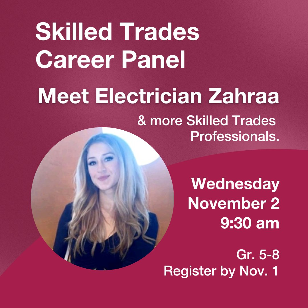 Neda Bernabo (she/her) (@nedabernabo) on Twitter photo Register for the Skilled Trades Career Panel Nov.2nd. <a href="/ONFE_ROPE/">Ottawa Network for Education</a> <a href="/SarahMAbrams/">Sarah Abrams</a> <a href="/OCSBelementary/">Student Success Elementary</a> <a href="/OCSBSuccess/">Student Success 7-12</a> docs.google.com/forms/d/e/1FAI… FYI-This event is for OCSB schools only. Register for the Skilled Trades Career Panel Nov.2nd. <a href="/ONFE_ROPE/">Ottawa Network for Education</a> <a href="/SarahMAbrams/">Sarah Abrams</a> <a href="/OCSBelementary/">Student Success Elementary</a> <a href="/OCSBSuccess/">Student Success 7-12</a> docs.google.com/forms/d/e/1FAI… FYI-This event is for OCSB schools only.