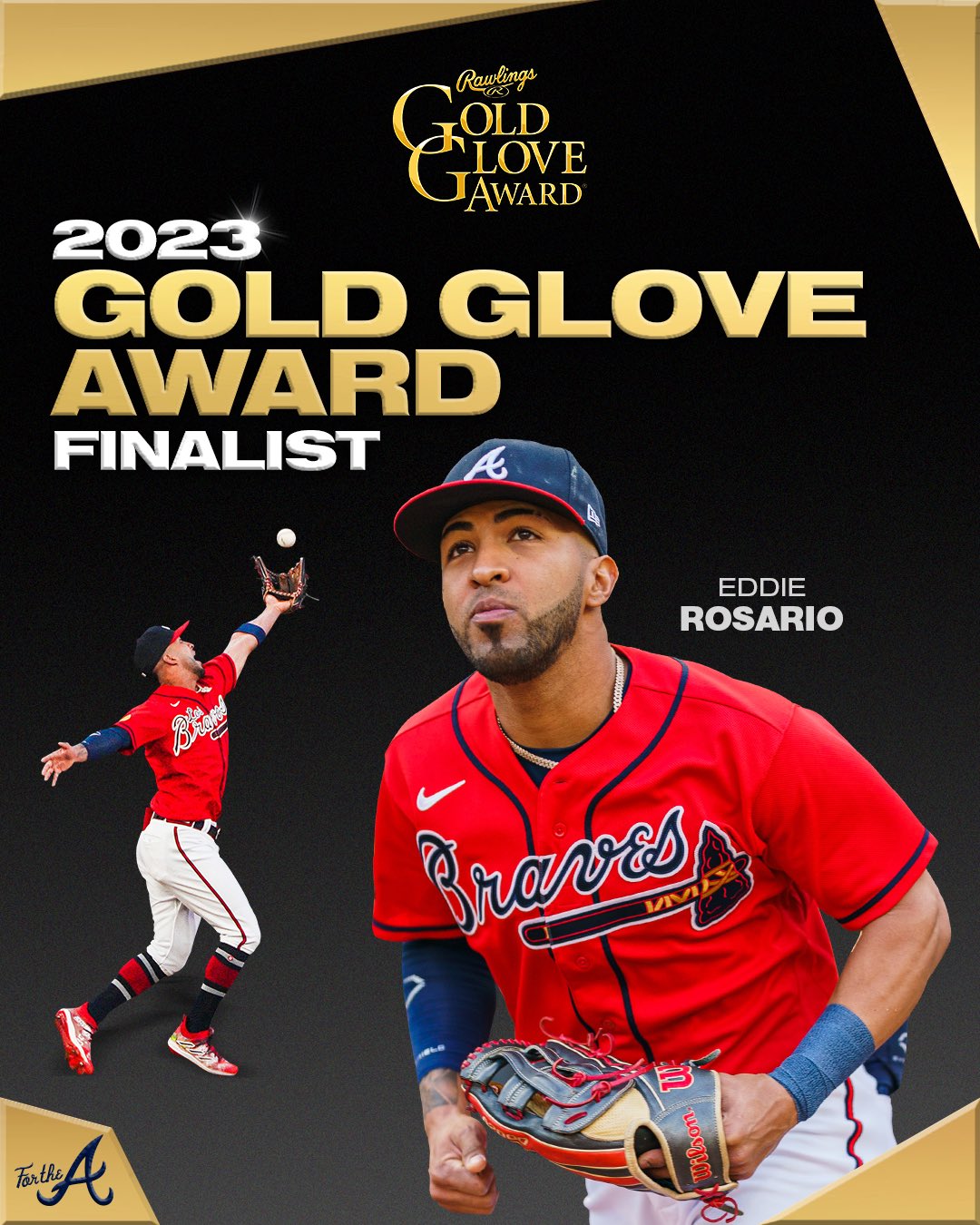 Atlanta Braves on X: Congratulations to @austinriley1308, @MoneyyyMikeee  and @EddieRosario09 for being named 2023 Gold Glove Award Finalists!   / X