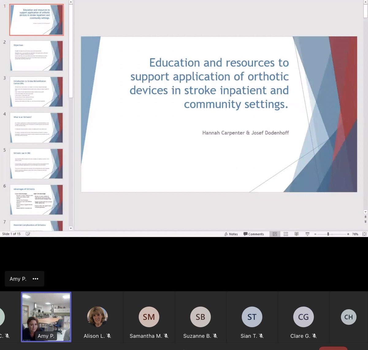 Lucky to catch these great presentations today from SRC <a href="/CV_UHB/">Cardiff and Vale University Health Board</a> celebrating and sharing the collaborative AHP work that contributes to patient rehabilitation post stroke 👏🏻 #CAVnorthstar #CAVTherapies <a href="/RubiconDance/">Rubicon Dance</a>
