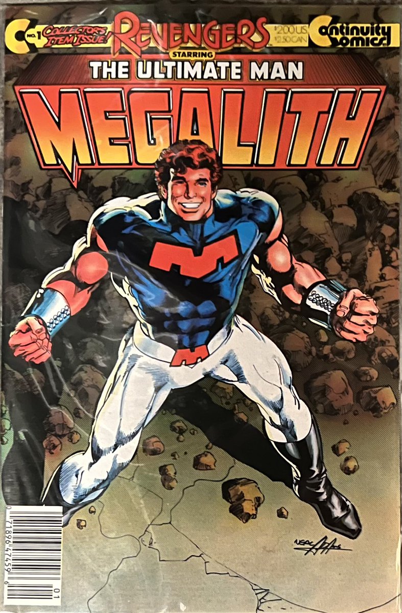MyComicBookCol1's tweet photo. #112 of My Boxed Collection: Revengers Featuring Megalith #1: 1985: Continuity Comics: Artists: Cory Adams, Michael Golden, Neal Adams, Iota Subotici, Will Jungkuntz @ContinuityComics @Revengers @TheUltimateMan @Megalith #ContinuityComics #TheUltimateMan #Revengers https://t.co/mIOMtKvgDi