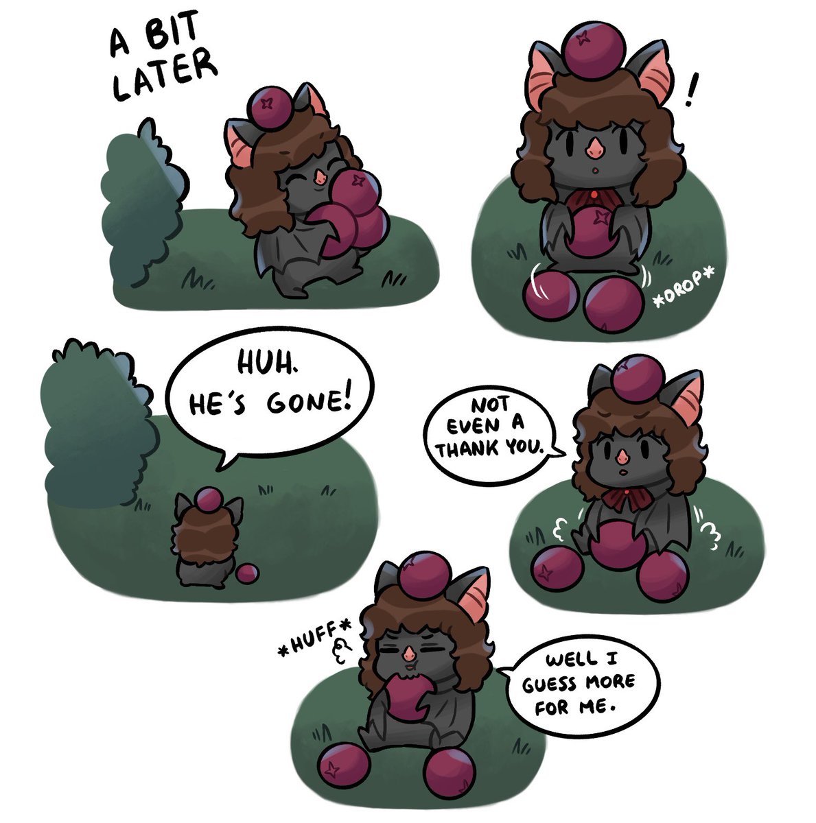 salmonblurb's tweet photo. Bite the Moon (Part 9) They meet!! 
.
.
.
Check out my Patreon if you wanna support me in making this comic and also see early previews to the next parts!! Thank you for all the support! https://t.co/KBN6qUo9Ut