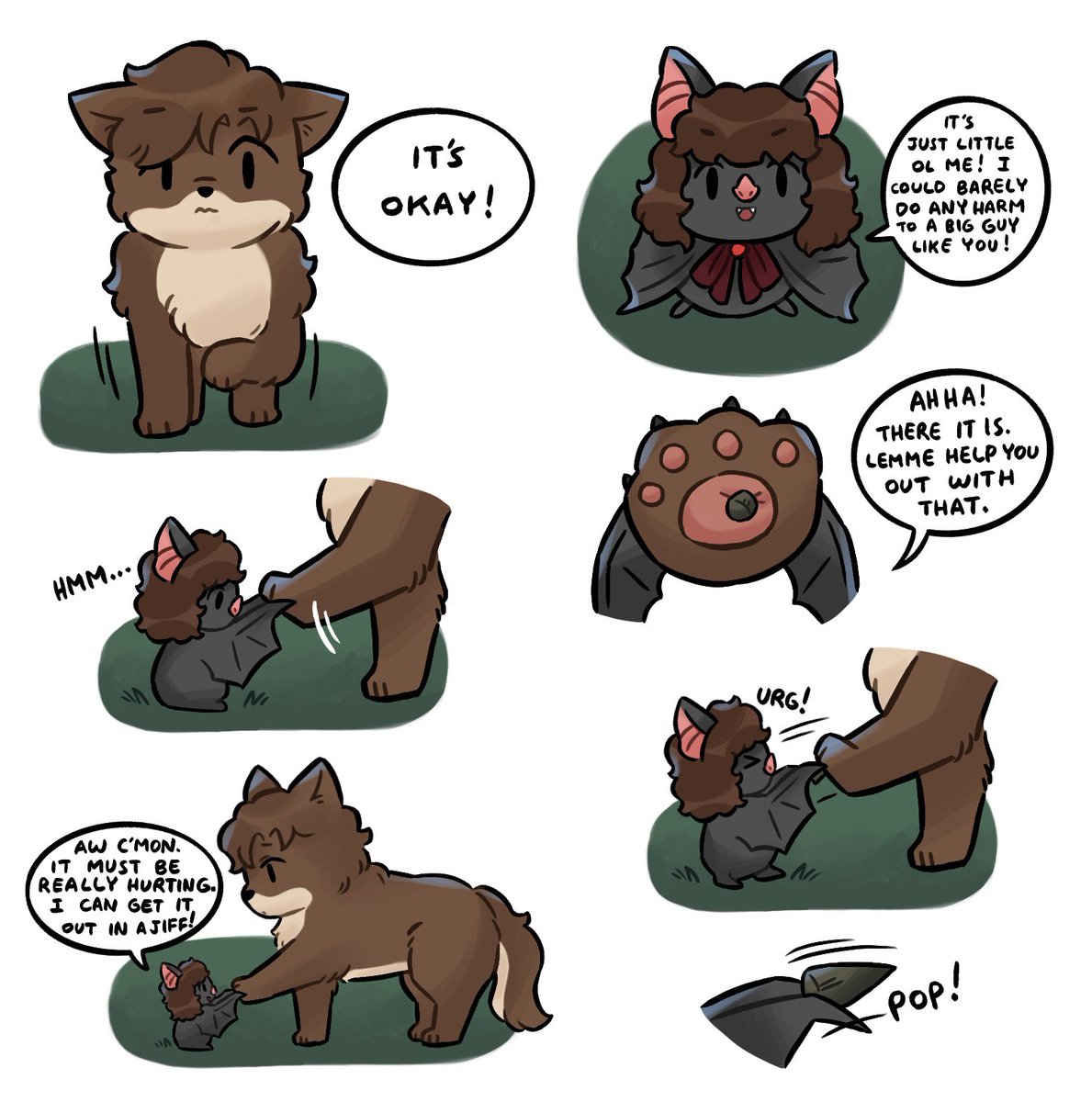 salmonblurb's tweet photo. Bite the Moon (Part 9) They meet!! 
.
.
.
Check out my Patreon if you wanna support me in making this comic and also see early previews to the next parts!! Thank you for all the support! https://t.co/KBN6qUo9Ut