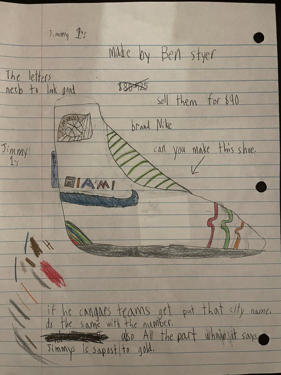 .<a href="/JimmyButler/">Jimmy Butler</a> and <a href="/Nike/">Nike</a> please make this shoe for my son