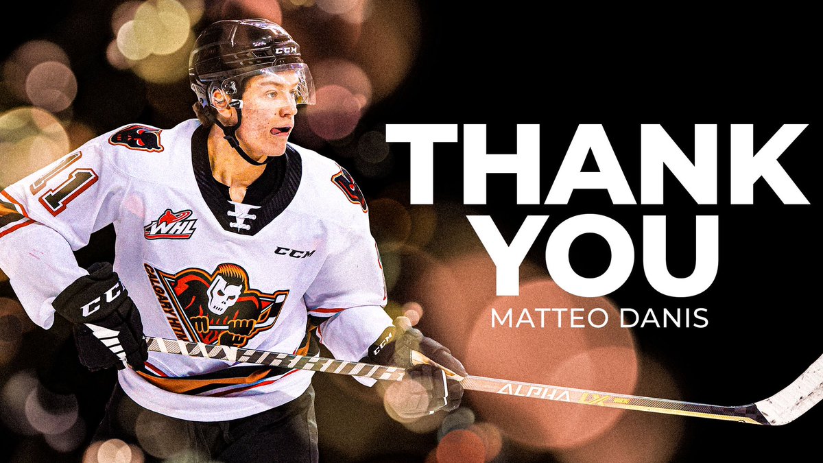 Thank you for everything Matteo, both on and off the ice. 

Wishing you all the best in PG!