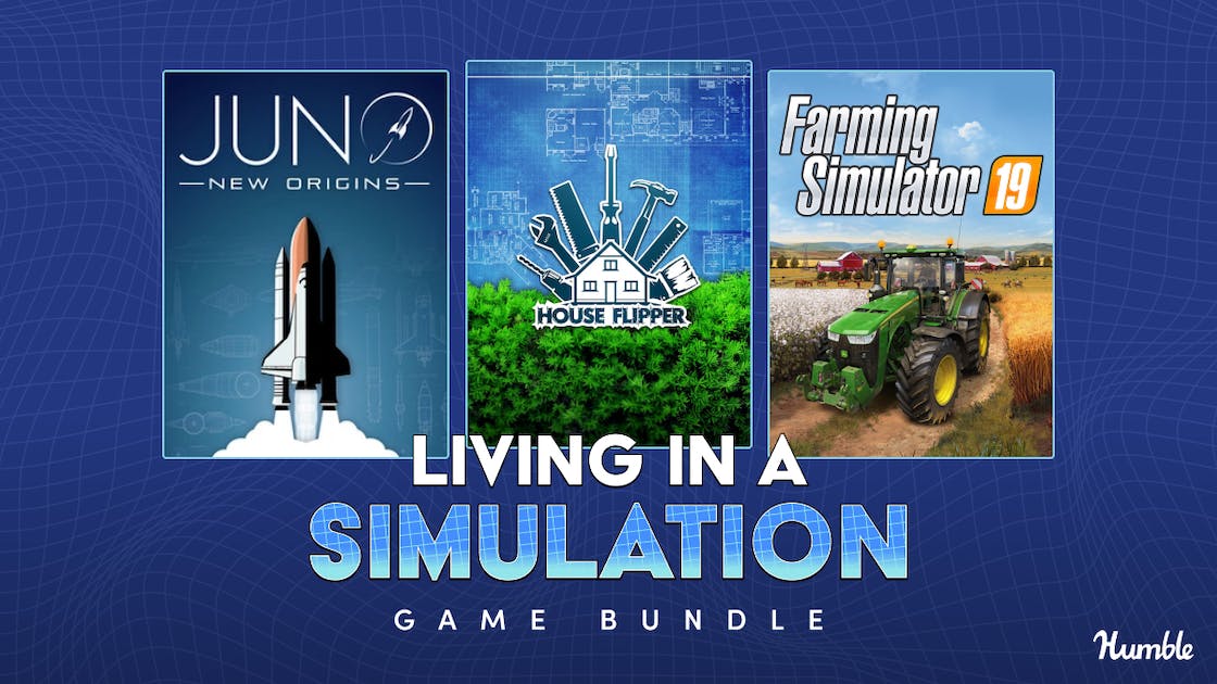 We've teamed up with <a href="/humblebundle/">Humble Bundle</a> for the Living in a Simulation Bundle!
humblebundle.com/games/living-i…

Dive into a world of simulations and grab Juno: New Origins for just $10 along with 3 other games. Upgrade to $15 for 6 more great games! #SimulationGames #HumbleBundle #GamingDeals