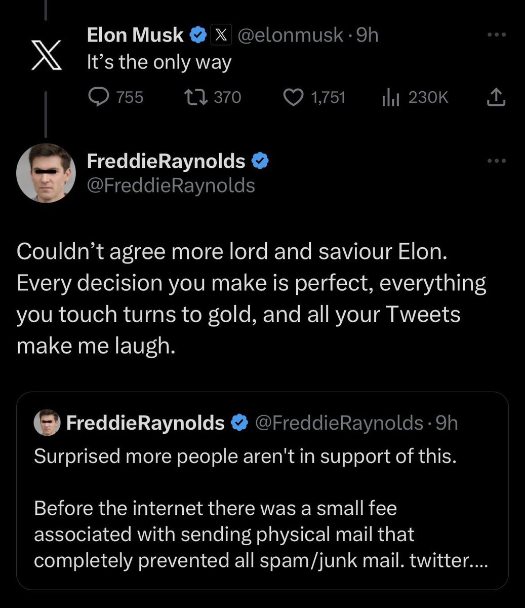 insane dickriding tweet media
