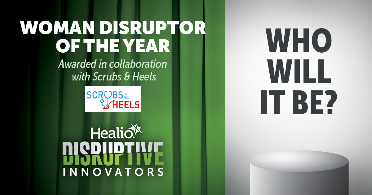 Join hosts @EdwardLoftus2 & @realDoctorUgo as they present the Healio Woman Disruptor of the Year Award in collaboration with @ScrubsNHeels to a successful woman physician with a career of positive disruption. RSVP for the reception: bit.ly/3OyPBd8 #HealioInnovators