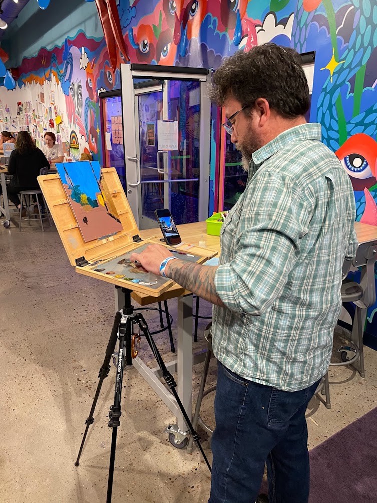 Join us for a Fang-tastic #CommunityandCrafts on Sunday 10/29 at <a href="/MeowWolf/">Meow Wolf</a>. 🎟️ Info at: eventbrite.com/e/community-cr… Bring your own craft project, whether it's spooky DIY decorations, your usual knitting, or anything that screams Halloween (or not)! 🎃🖌️

#ArtWalkSantaFe #SantaFe