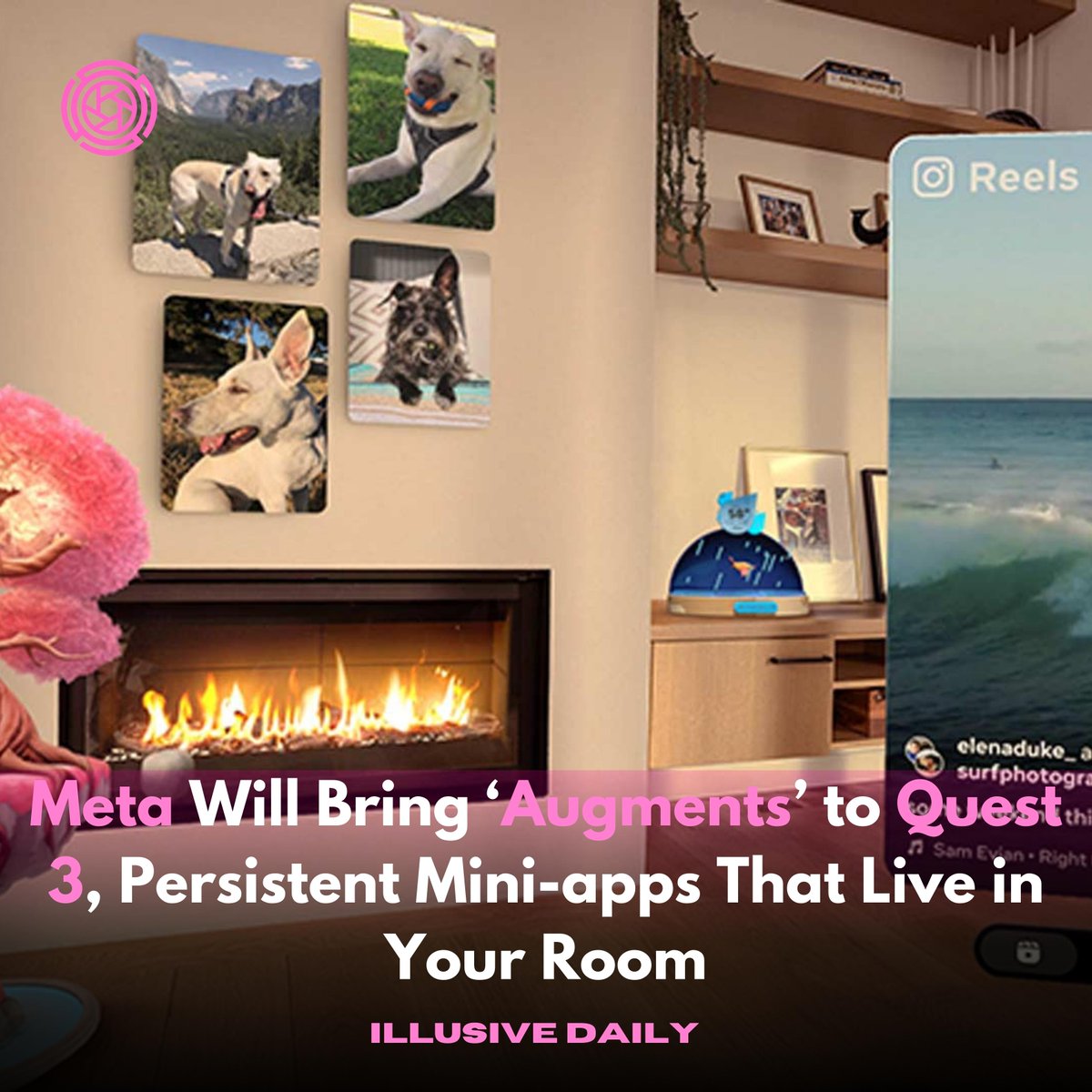 IllusiveDaily's tweet photo. 🌟 Dive into the Future of Augmented Reality with Meta! 🚀

#AR #Meta #Quest3 
#AugmentedReality #MetaTech #Quest3Magic #DigitalInReality #FutureTech #ARRevolution #MetaAugments #Connect2023 #MixedReality #TechInnovation #DigitalTransformation #ARExperience #NextGenTechnology https://t.co/j2eTf68ReZ