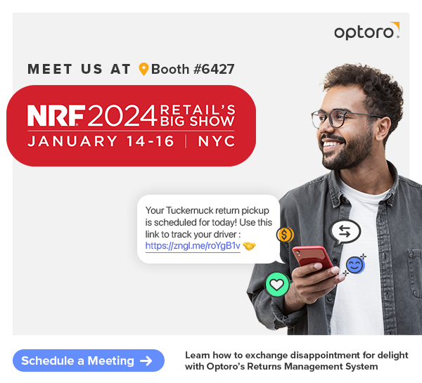 We’re headed to Retail’s Big Show! Register for NRF 2024 and stop by booth #6427 to chat with our experts about your returns strategy.

P.S. Need a discount code? We might be able to help with that 🤫 hubs.li/Q025_sGR0

#NRF2024 #retailevents #supplychainevents