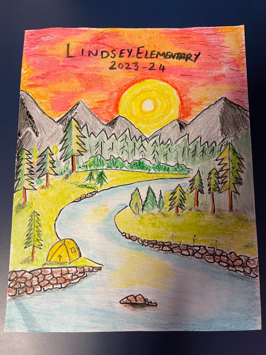 Huge congrats to all our Yearbook Cover finalists &amp; winners! It was incredibly hard to narrow it down because there were so many wonderful submissions! Thank you to everyone who participated! 👏👏👏
Front Cover🥇: Kailey Cheng (5th)
Back Cover🥈: Teja Kannan (3rd)
<a href="/LindseyElem/">Lindsey  Elementary</a>