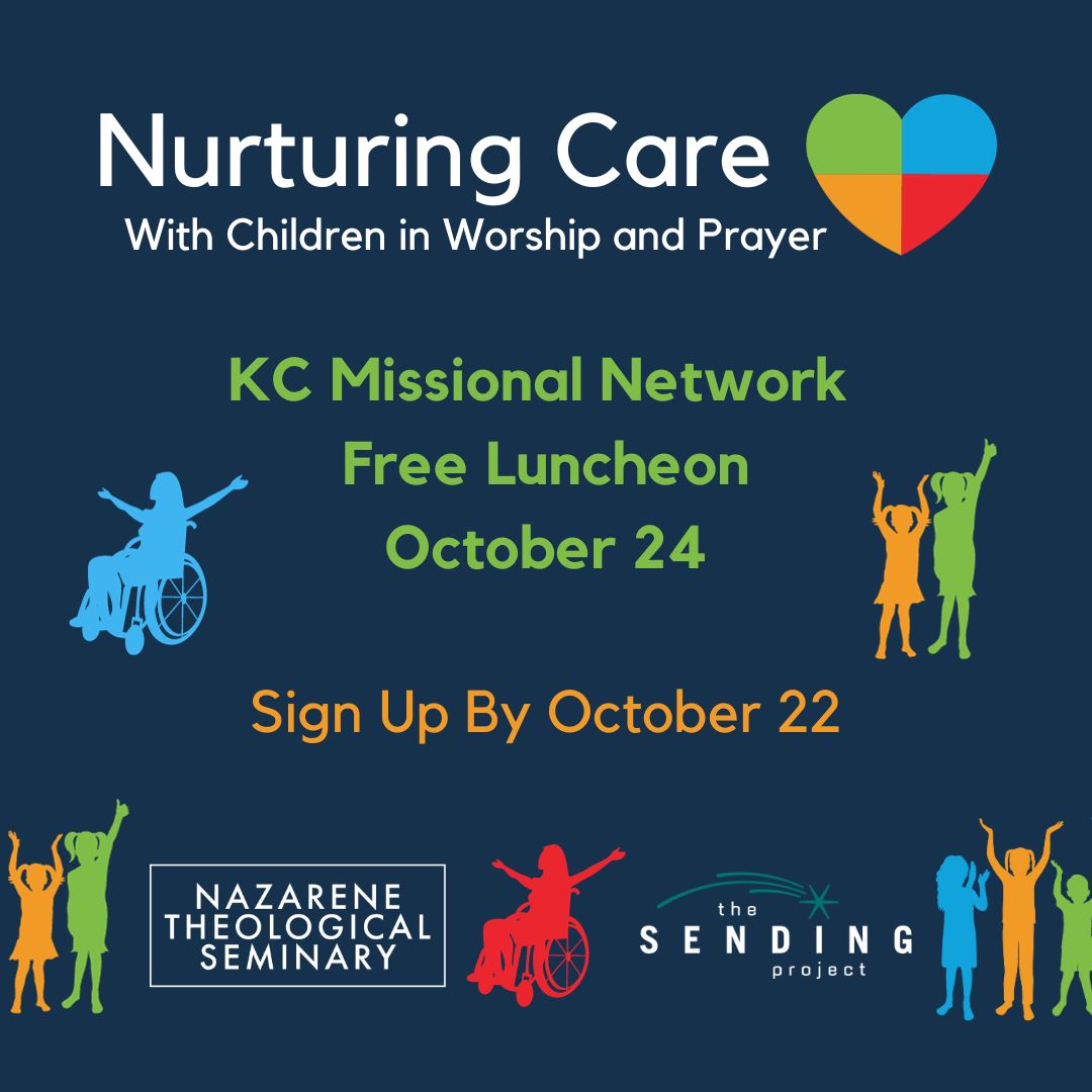 Join NTS and the Sending Project for a special lunch highlighting Nurturing Care With Children in Worship and Prayer.   

Sign Up through Oct. 22 here: ow.ly/iQzT50PYiCx