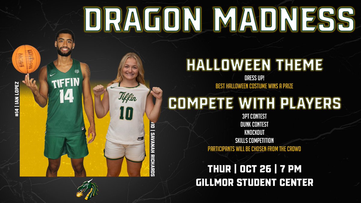Mark your Calendar!  🐲🏀🔥