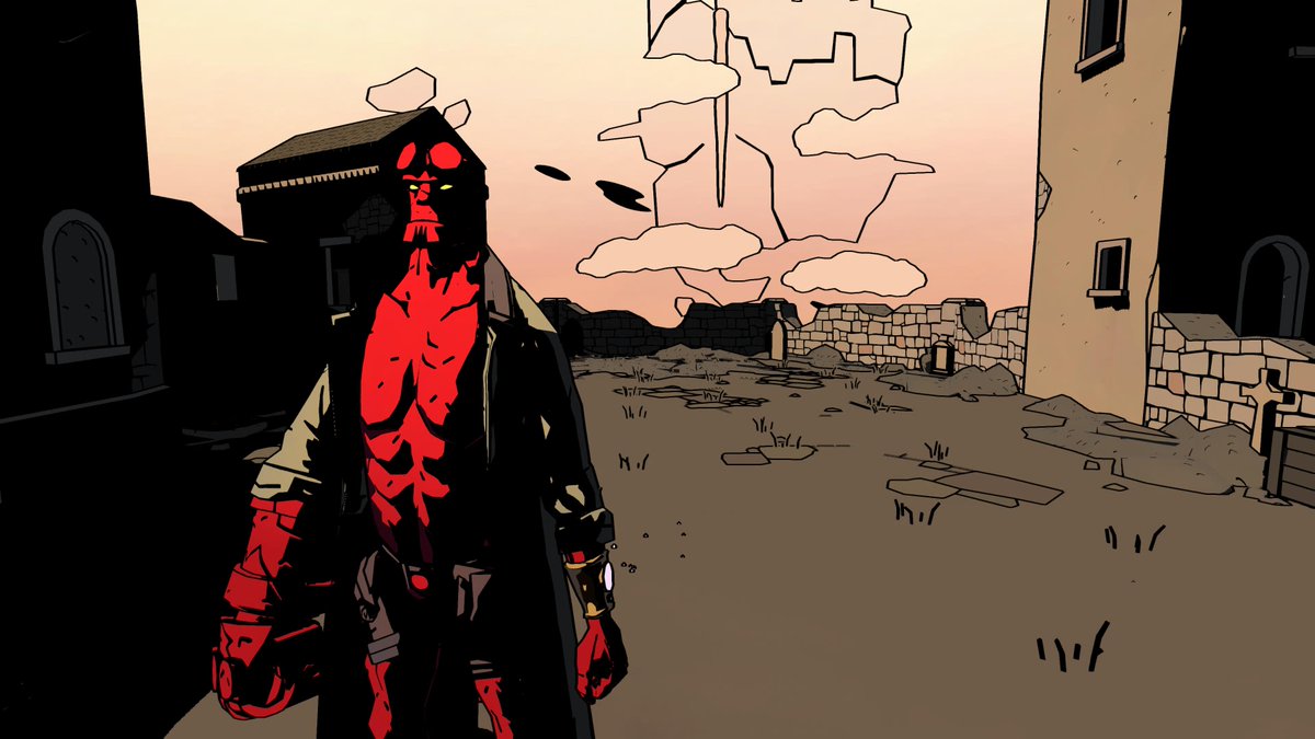 YennaFaire02's tweet image. This game got style😎🔥🔥🔥👌🎮💜💜💜 #PS5Share, #HellboyWebofWyrd