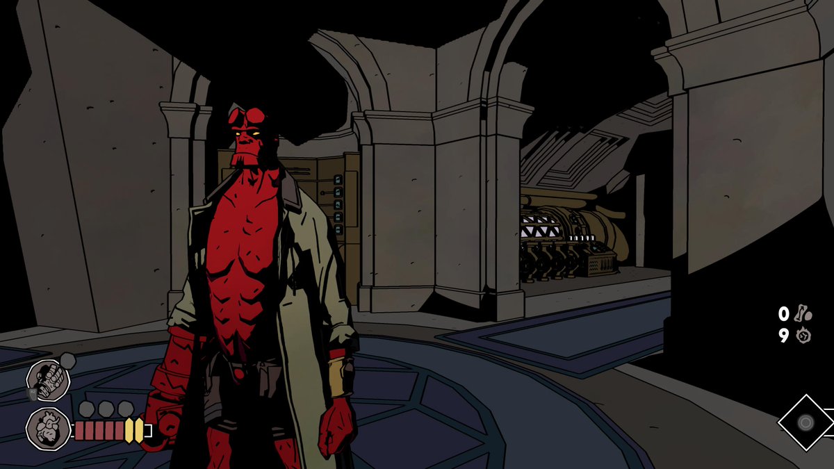 YennaFaire02's tweet image. This game got style😎🔥🔥🔥👌🎮💜💜💜 #PS5Share, #HellboyWebofWyrd