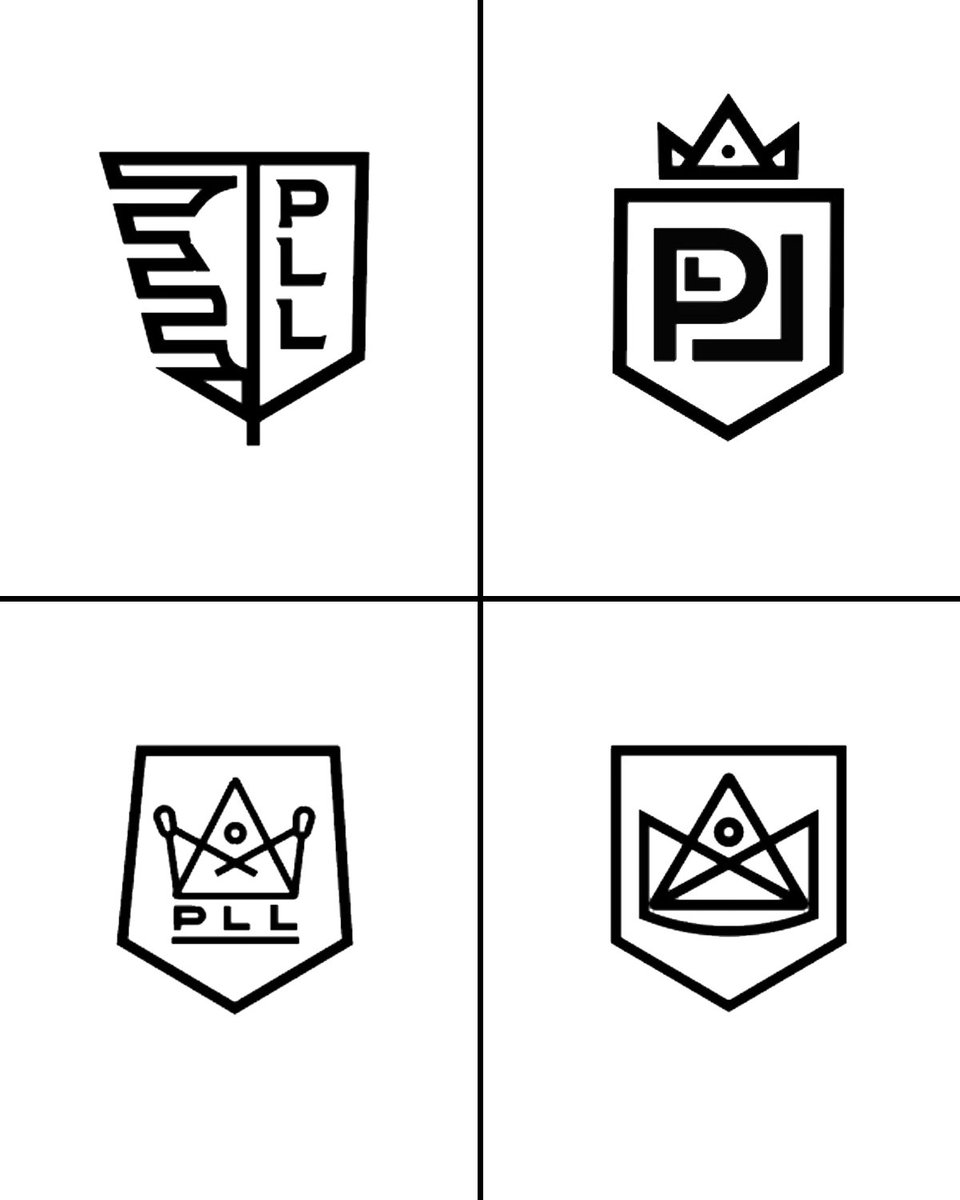 PremierLacrosse's tweet image. A look into our design process of the official PLL Shield 👀👇

Ahead of our 5⃣th #PLLDay, we're taking you into the vault with some old sketches. 🔐 What do you think of these (almost) PLL logos?