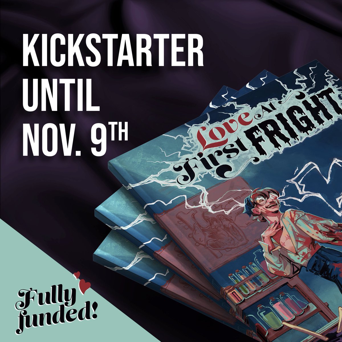 Fall in love with the various monsters that lurk within the pages of Love At First Fright 🥰

Short stories, illustrations, comics.. we have it all!

Oh, and did we mention the merch? 👀

Take a look at all the goodies here :
kickstarter.com/projects/curly…