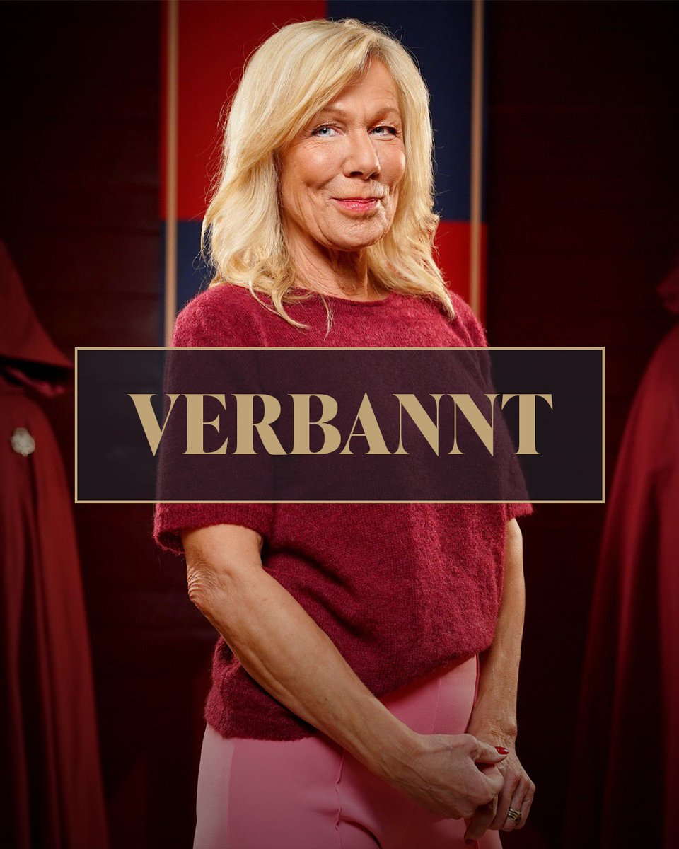 RTL_com's tweet photo. Diese beiden Loyalen müssen das Schloss verlassen. Die Verräter spielen ein echt gutes Spiel. Ob es auch im Finale noch so bleiben wird? 🤔 #DieVerräter #RTL #Rausfaller #PascalHens #UlrikeVonDerGroeben https://t.co/hCmZPmCvYn