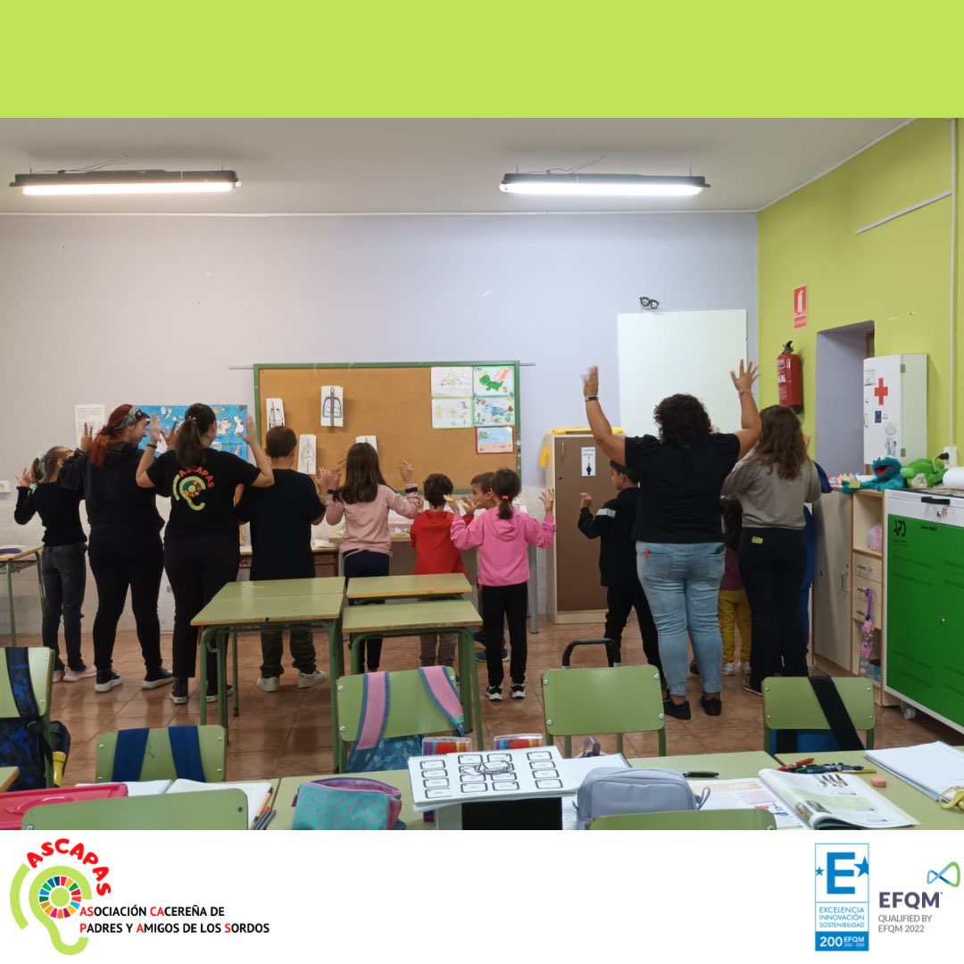 🧏‍♂️ Esta mañana hemos llevado a cabo dos campañas de Sensibilización sobre la Discapacidad Auditiva, a todos los alumnos de infantil y primaria en el CRA. Ambroz de Casas del Monte y en el CRA Ambroz de Abadía. 

¡Siempre es un placer!

¡QUEREMOS QUE NOS OIGAS!