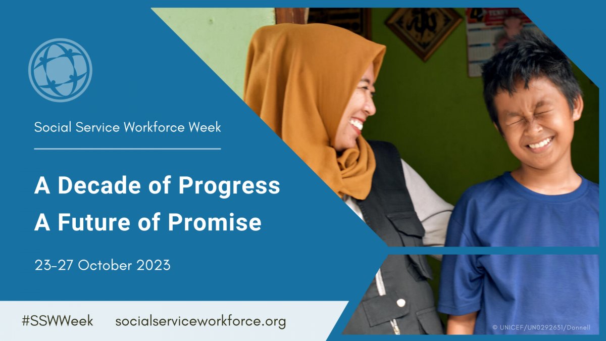 In a world where too many children face abuse, neglect, exploitation, and violence, a strong #socialserviceworkforce is urgently needed. 

📣 This #SSWWeek, we join the @SSWAlliance  in calling for greater investment in and support for all #socialservice workers.