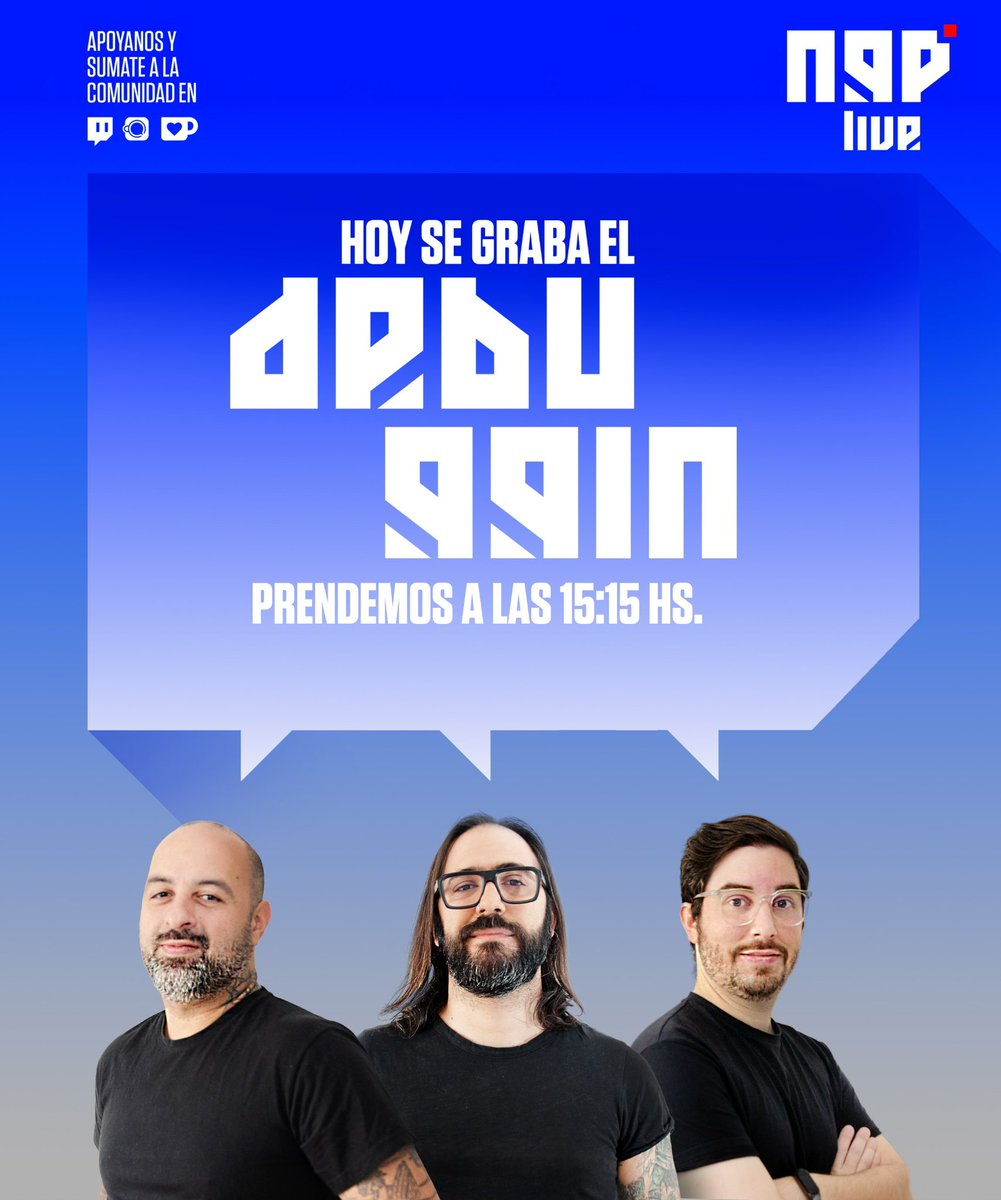 NewGamePlusOK's tweet photo. Ya estamos grabando un nuevo #Debuggin con @kevoesports como invitado especial para hablar del mundo de los esports.

Busca el link a la grabación privada en el grupo de Productores de Telegram.

Accede al grupo desde 
https://t.co/bqQPRPboOm
https://t.co/2ktDntGhNP https://t.co/EbjHwJTrKi
