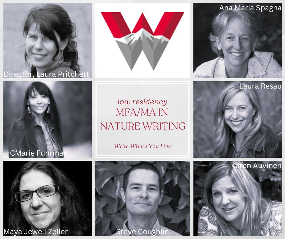 One of the few #naturewriting #mfa in the country - and low-residency, so you can write where you live. Applications now open and more at western.edu/program/nature…