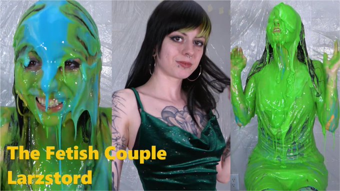 Well it looks like @larzstord was not able to keep herself from getting oozed up with our ghostly green<a class="tags" target="_blank" title="On Twitter" href="/?out=eyJ0eXAiOiJKV1QiLCJhbGciOiJIUzUxMiJ9.eyJpYXQiOjE3MjIzMTIyOTksImlzcyI6InR3cG9ybnN0YXJzLmNvbSIsIm5iZiI6MTcyMjMxMjI5OSwiZXhwIjoxNzUzODQ4Mjk5LCJyZWRpcmVjdF91cmwiOiJodHRwczovL3R3aXR0ZXIuY29tL2xhcnpzdG9yZCJ9.bUZYItE-PyqLSOUzc6WETrAXFGjUKJOuKjfx147Kjj3uTbF14c12EJkzZnKoYNpfZAuCBFwvH6LsFR9an6vyiA">@larzstord</a>