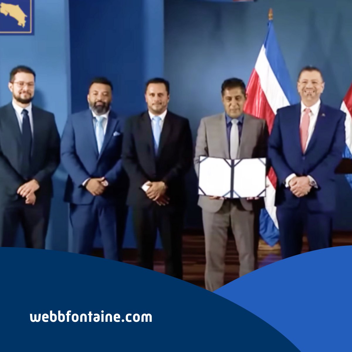 🚀 Exciting News! 🌟 Webb Fontaine and PBS Group join forces to revolutionize Costa Rican Customs! 🇨🇷💼

"Our mission is to advance efficiency and transparency in customs duty collection, and Costa Rica is our next frontier!" - Alioune Ciss, CEO of Webb Fontaine Group.
