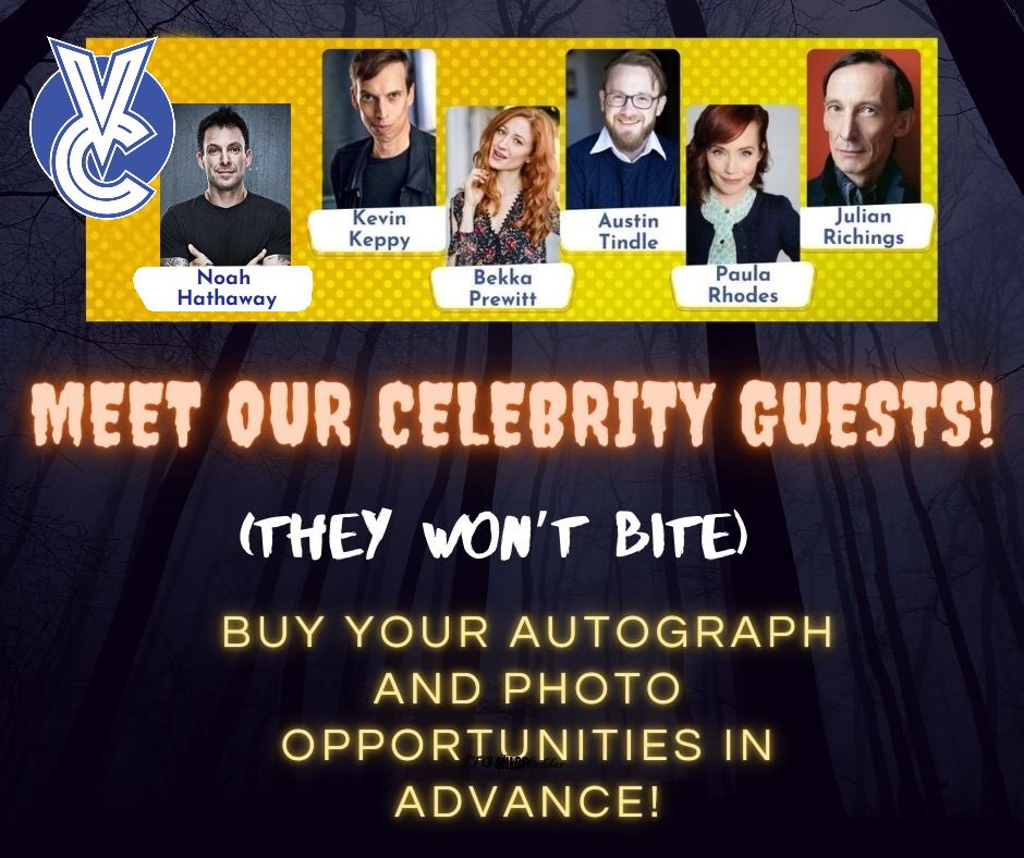 BekkaPrewitt's tweet photo. Lovely signing autographs alongside fab talent!😃 @visioncon @JulianRichings @IamNoahHathaway @austintindle @KevinKeppy @paula_rhodes @Zack_Binxs @VerticalTAgency 
🙏🏻
#BekkaPrewitt #VisionCon 
#VOActor #filmactor #tvactor #pcapactor #belaslittleones #beladimitrescu #ResidentEvil https://t.co/5W9FkIXWT6