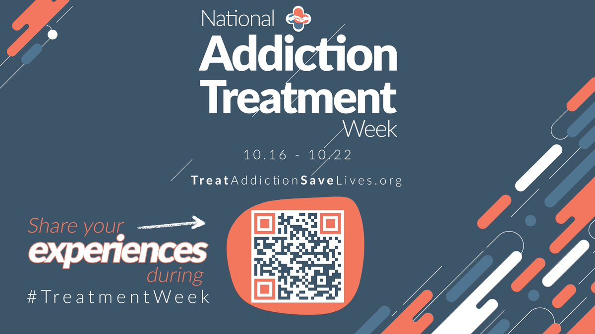 - National Addiction Treatment Week is a dedicated initiative to raise awareness about the crucial role medical professionals play in addiction treatment and recovery. #TreatmentWeek #AddictionTreatment