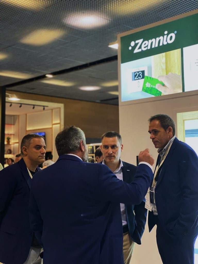 ZennioSpain's tweet photo. Fin del primer día de @InteriHotel 2023. ¿No has podido visitarnos?
Te esperamos hasta el viernes en nuestro stand (E06) para mostrarte las últimas novedades en #domótica para alojamiento turístico.
#zennioeverywhere #KNX #interiorismo #interihotel #interihotel2023 #arquitectura https://t.co/8MYJtPsXcj