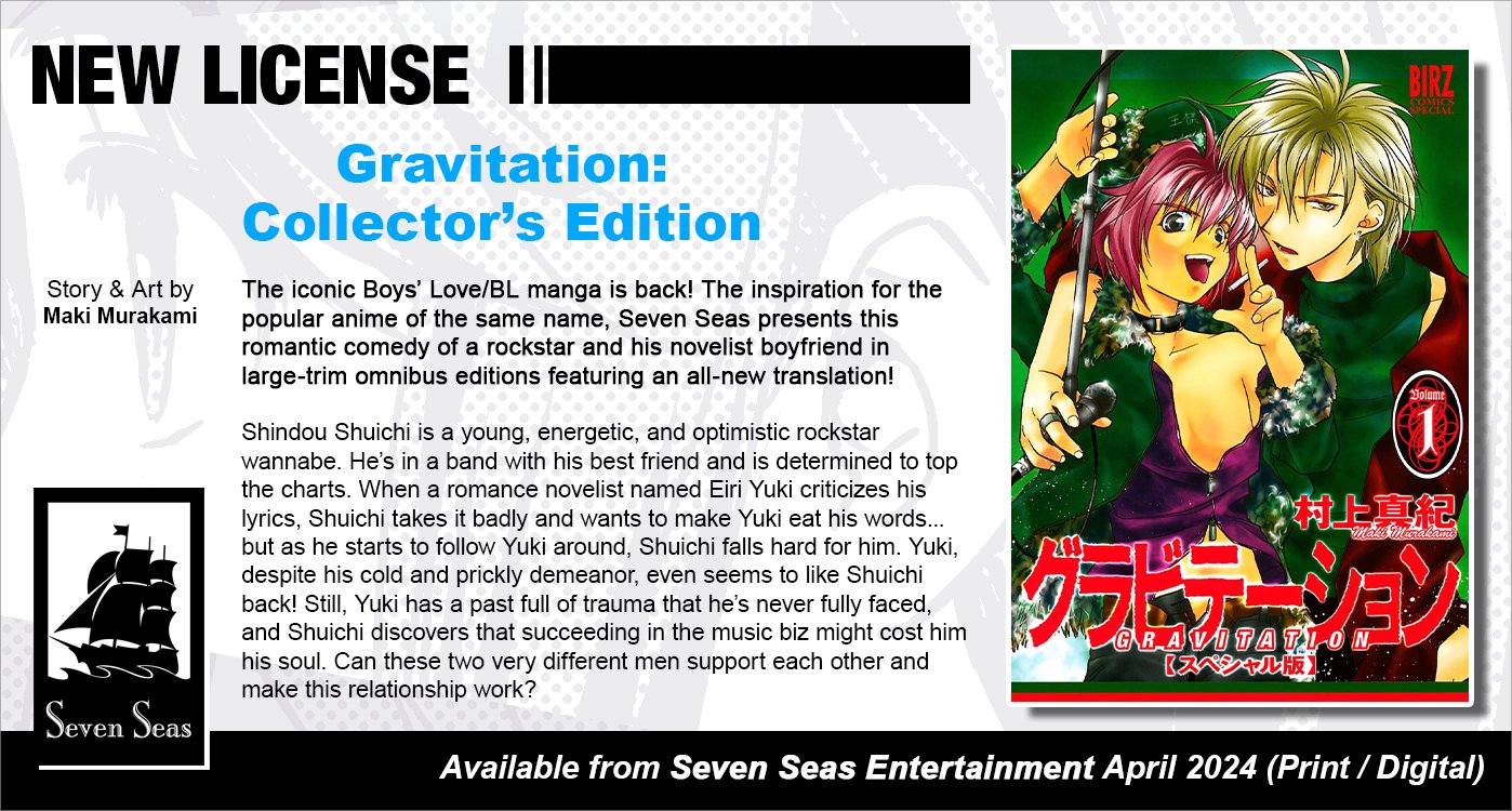 Seven Seas Entertainment on X: Brand-new license announcement