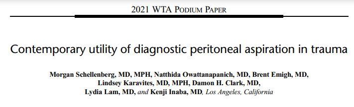 rbarbosa91's tweet photo. Academic trauma circle of life:

In the 1920's we invented diagnostic peritoneal aspiration (DPA) for trauma;

- it didn't work well, so in 1965 we added the 'lavage' and it became "DPL", which we then got rid of in the 1990's.

- In 2023 we're thinking about doing DPA again 🤔 https://t.co/dofBcYYqAZ