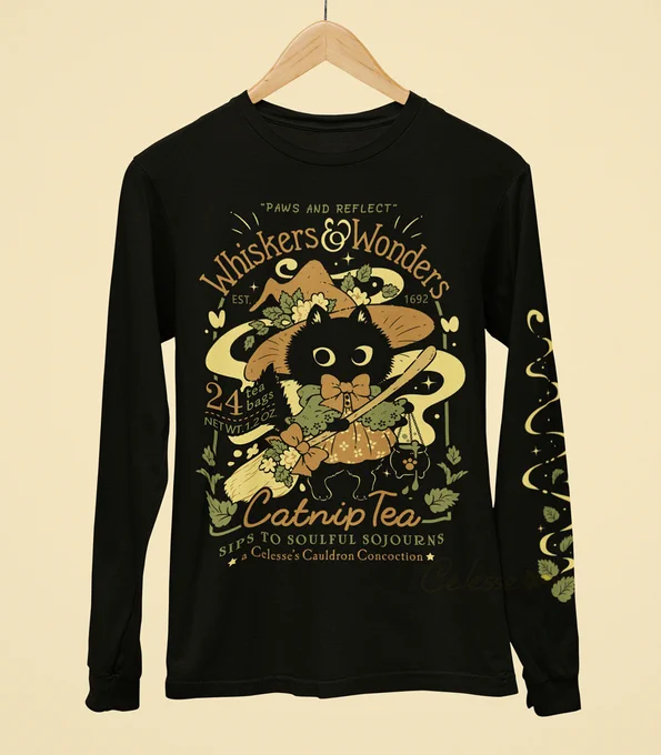 Catnip Tea just arrived and the print is gorgeous!! 