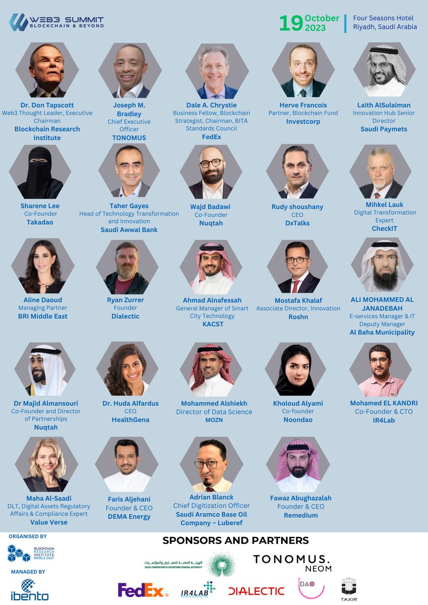 IR4Lab's tweet photo. سننتظركم غداً في قمّة الويب3 العالمية التي ستقام لأول مرة في #الرياض، #المملكة_العربية_السعودية.🇸🇦
والذي سنوفر فيه حل شركة @IR4Lab "#DocCerts"، الذي تم استخدامه لأول مرة في #السعودية لإصدار تذاكر قائمة على #تقنية #البلوكشين.
🌟رابط التسجيل في المؤتمر: https://t.co/2y9PjjJKe3 🌟 https://t.co/pSWV9AwSCM
