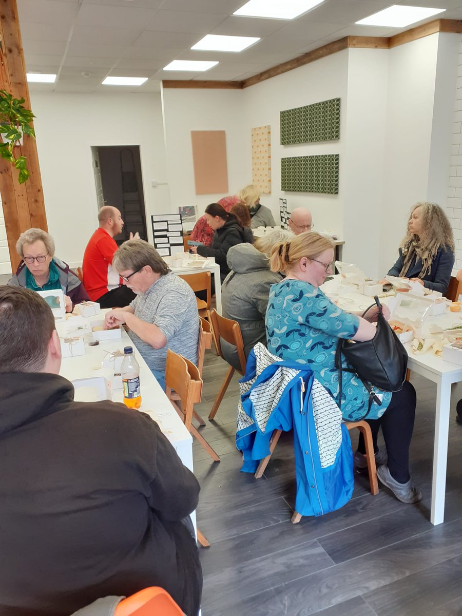 three_sixty_org's tweet photo. Today we thanked the amazing artists and people who made #RevolutionAYRy such an incredible success with a wee lunch in #ThePlace our new #Ayr wellbeing venue. https://t.co/Fp0tdQ5jRi