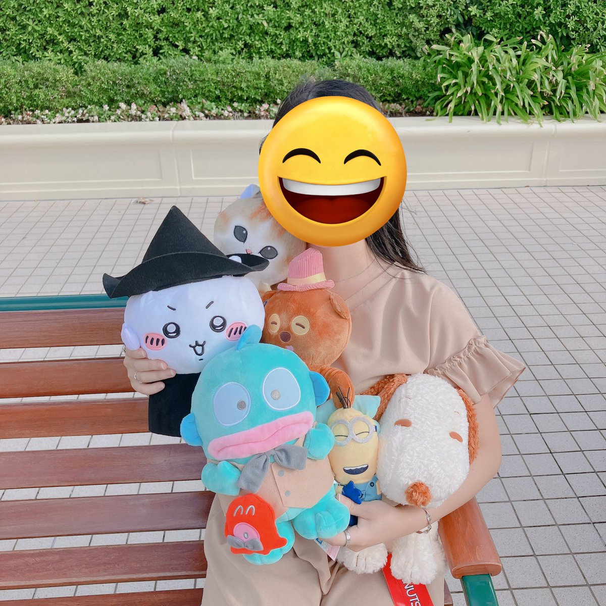 happym_k's tweet photo. ユニバ前のユーフォーキャッチャーでこんなに沢山取りました(￣▽￣)
やっぱりユニバ大好きだー！

#ユニバ
#ミニオン
#スヌーピー https://t.co/6NdWhHQKkA