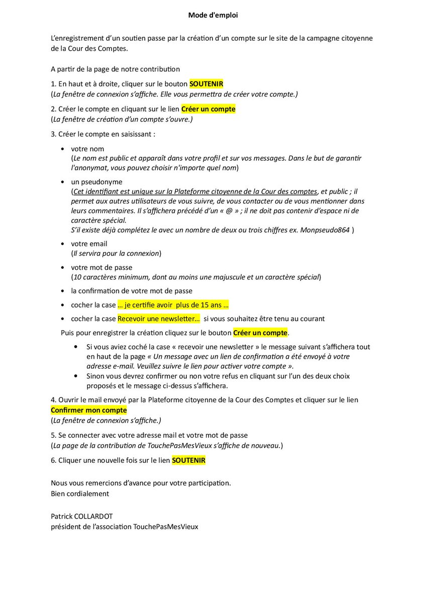 J-4 : Contrôle des financements publics des EHPAD par les ARS - Mission pour la Cour des Comptes. Notre contribution et votre soutien en 1 clic 
participationcitoyenne.ccomptes.fr/processes/cons……
<a href="/CPAE_ThinkTank/">CPAE - Cercle des Proches Aidants en EHPAD</a>
<a href="/micheledelaunay/">Michèle Delaunay</a>
<a href="/nicbetren/">nicole Betrencourt</a>
<a href="/DelarueJC/">Jean-Claude Delarue 🇺🇦🇹🇼🇵🇱</a>
<a href="/TenirTaMain/">Tenir ta main</a>
<a href="/Ehpad42/">Faree (Collectif EHPAD Familles 42)</a>
<a href="/VictorCastanet/">Victor Castanet</a>
<a href="/tchenglaurence/">Laurence Tcheng</a>