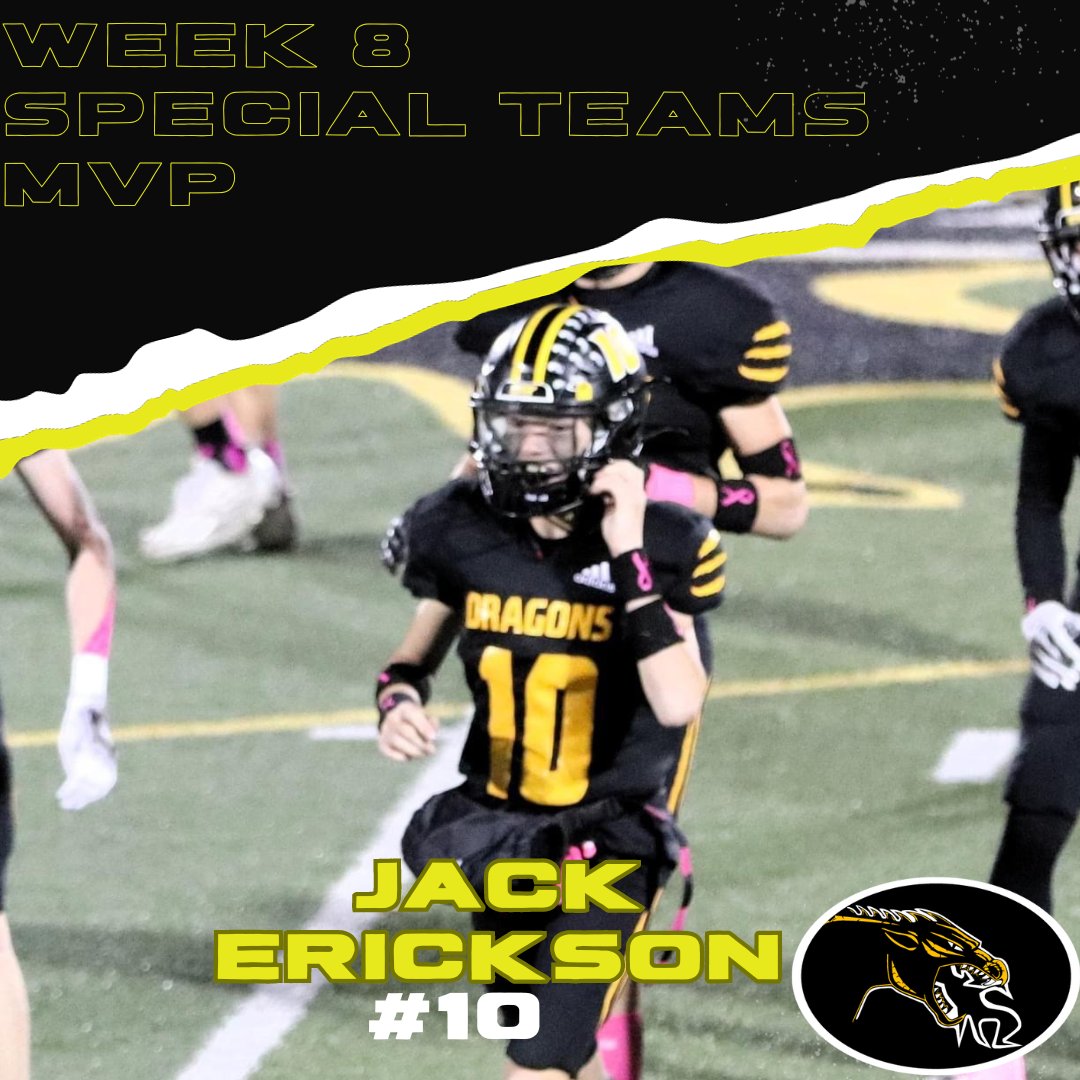 Coach_WBell's tweet photo. And a very special CONGRATULATIONS to Jack Erickson on winning our Special Trams MVP!  This young player keeps showing up every week and he's working hard.   #EAT #HWPO very happy for him! https://t.co/dPET89WrNR