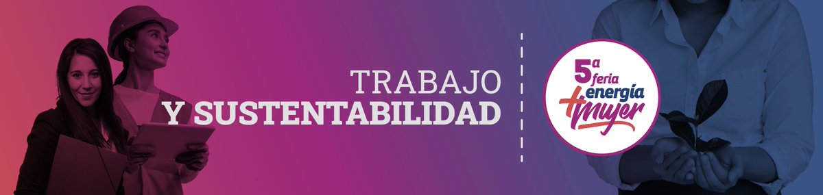 ¿Sabías que cada año la Feria Laboral Energía + Mujer ofrece cupos laborales, prácticas y proyectos de título desde el sector? entra en la web ferialaboralenergiamujer.cl y conoce también los cursos y talleres gratuitos disponibles (cupos limitados)