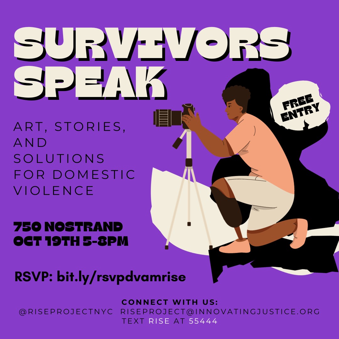 Celebrating strength, resilience, and unity at the Survivors Speak Gallery. Join us on 10/19 for an evening of inspiration as we honor the stories of survivors through art. 🌟🖼️ #SurvivorsSpeak #StrengthInUnity