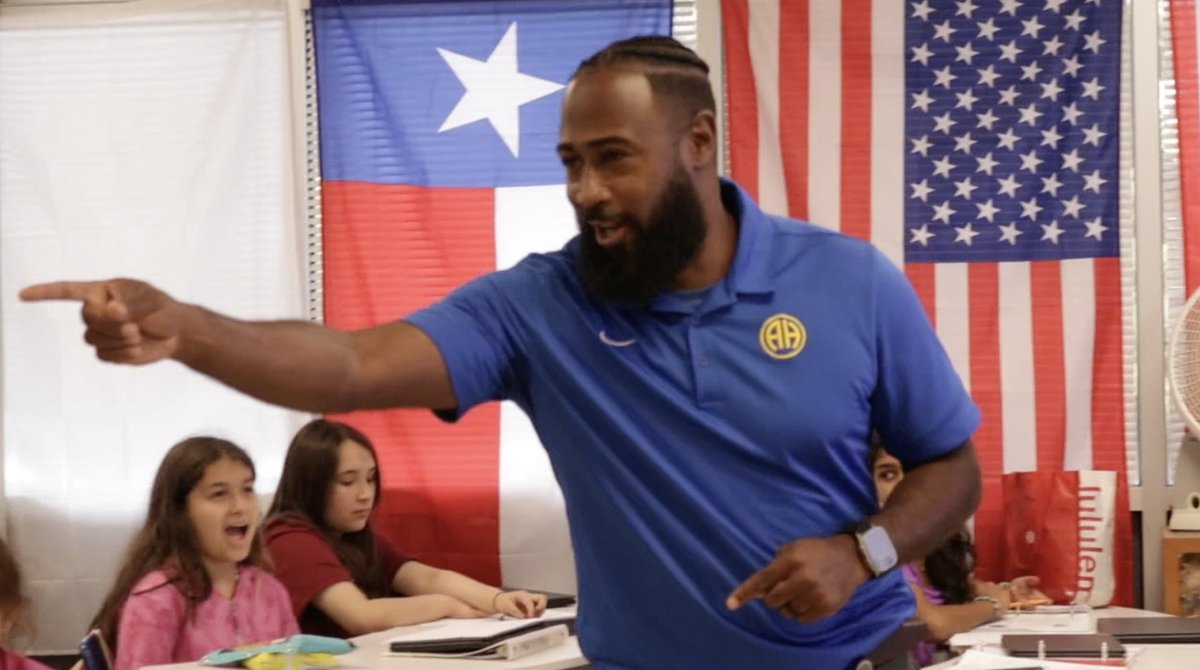 We're highlighting another AH-mazing AHISD teacher who Powers the Profile of a Learner! Michael McElrath, or Coach Mac, is a Texas history teacher at <a href="/TheJuniorSchool/">TheJuniorSchool</a> &amp; will be recognized in the coming weeks for his work that helps students "employ skills for life."