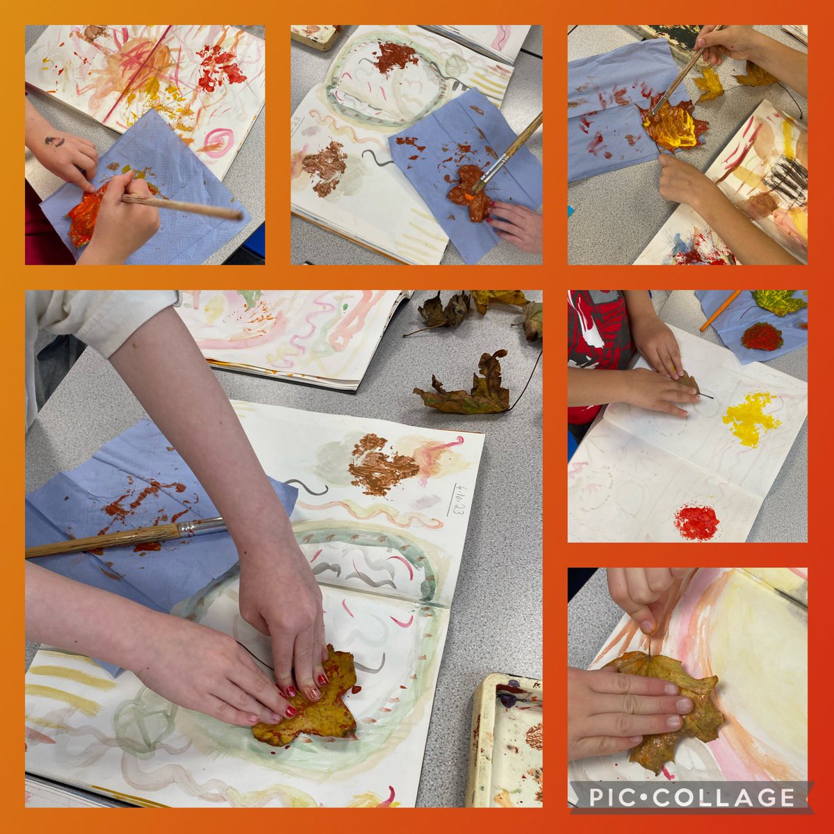 belindajohn71's tweet photo. @Year3MissL added leaf prints in autumnal colours to their water coloured back grounds all
Inspired by the temporary art work of Andy Goldsworthy #printing #leafprints # letsgetcreative https://t.co/i5ugk6cVb3