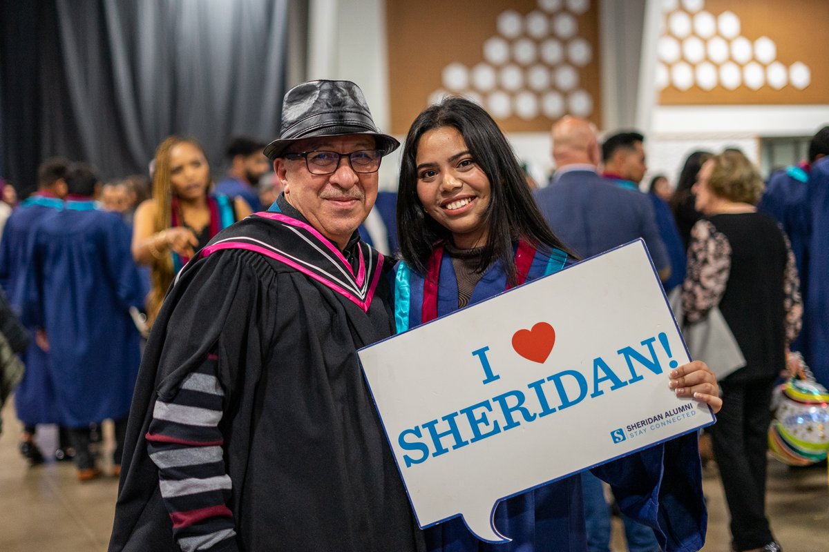 sheridancollege's tweet photo. Just like that, Fall Convocation has come to a close. Class of 2023, thank you for making us #SheridanProud. We can't wait to see what the future holds for you! 💙 https://t.co/0sdW091iAW