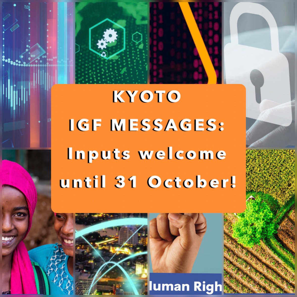 #IGF2023 focused on critical topics like #AI, Global #DigitalCooperation & Digital Rights. See what the thousands of stakeholders who participated had to say about these & more in the Kyoto IGF Messages - OPEN FOR FEEDBACK at igf@un.org until 31 Oct! 👉 bit.ly/3tIRkpa