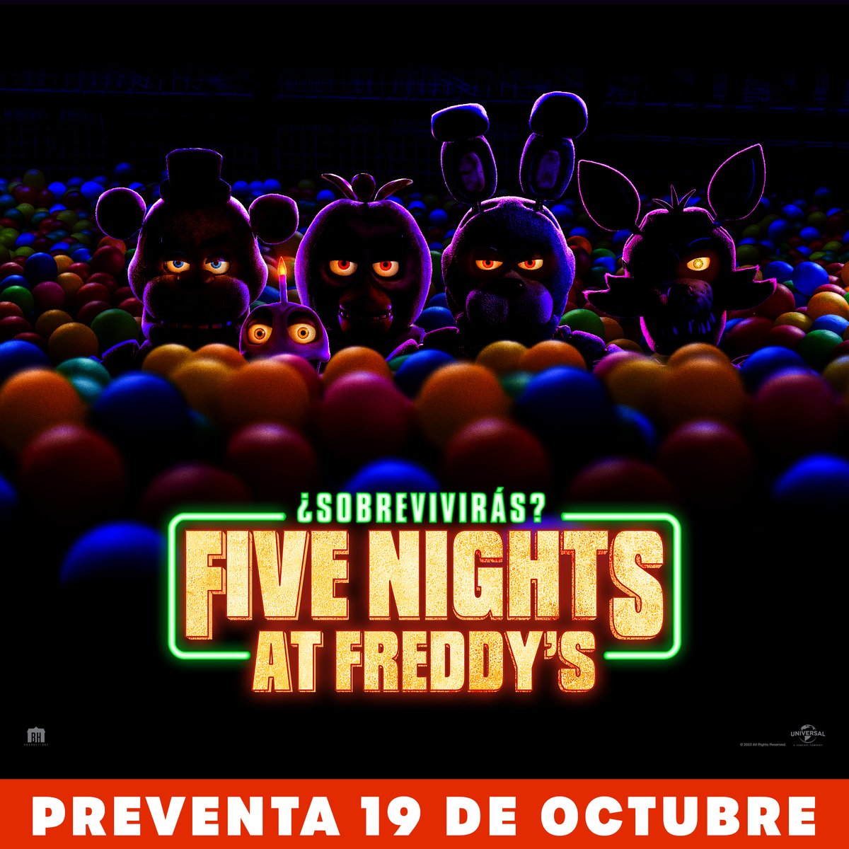 No te pierdas la Gran Preventa 🐤🐰🦊🐻

Cuando el turno nocturno empieza, la pesadilla comienza. #FiveNightsAtFreddys.

PreVenta jueves 19 de octubre 12:01 am

Compra tus entradas en: cinepolis.com.gt

#FNAFPelicula #Cinépolis