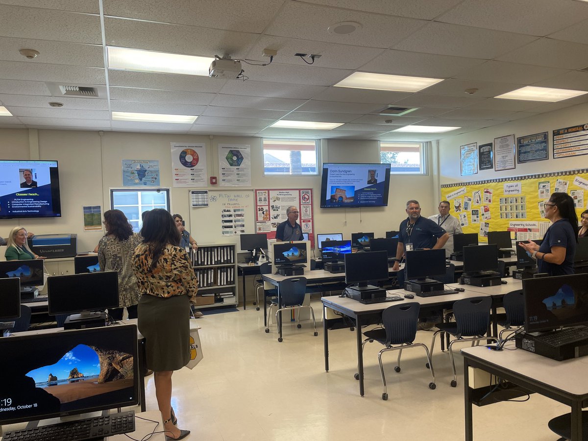 Grateful for Maple’s partnership with Shafter High School. Todays event was fantastic!!  Kern High has always made Principal Partners Day an engaging event and Shafter High takes it to the next level. Great Job Generals!!