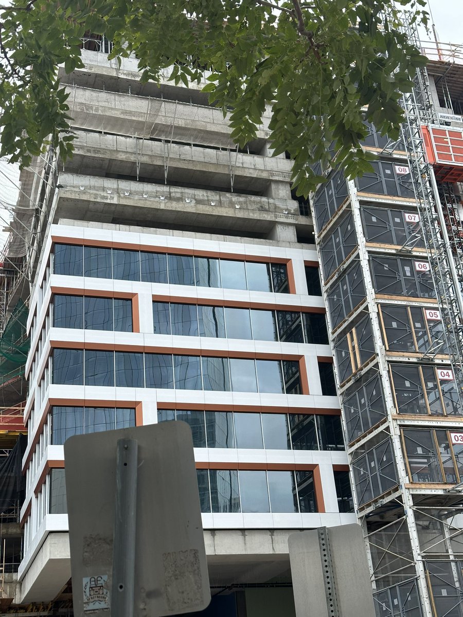 bloomism's tweet photo. @TheATX1 Walked by it a week or two ago. Love the orange/copper + white combo. https://t.co/iD3GIQXMbE